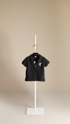 Check Placket Polo Shirt
