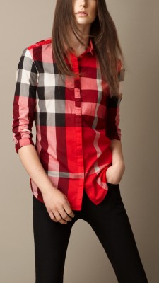 Check Cotton Shirt