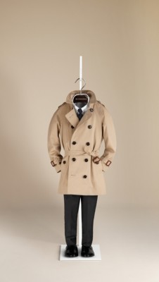 Cotton Gabardine Trench Coat