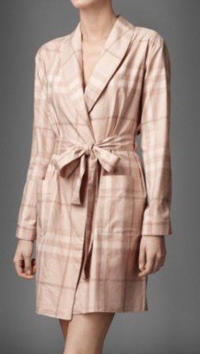 Check Dressing Gown