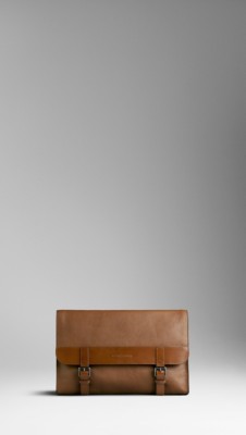 London Leather Document Case