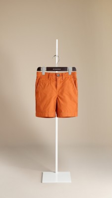 Cotton Poplin Shorts