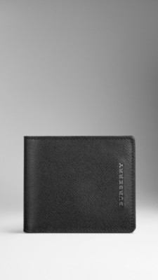London Leather Folding Wallet