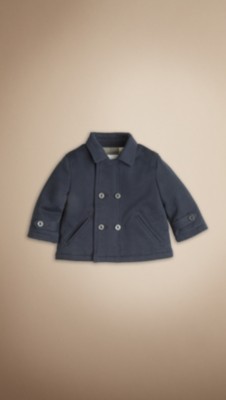 Cotton Jersey Pea Coat