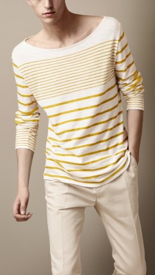 Irregular Stripe Top