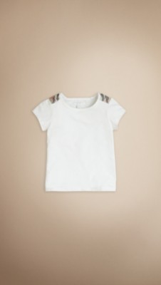 Check Shoulder T-Shirt
