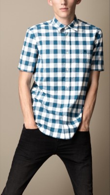 Cotton Gingham Shirt