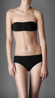 Gathered Bandeau Bikini