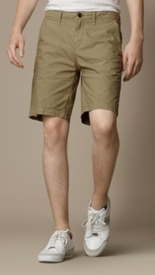 Cotton Poplin Shorts