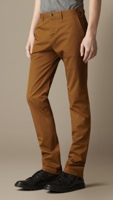 Slim Fit Cotton Twill Chinos