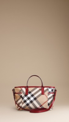 Exploded Check Beach Bag