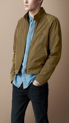 Lightweight Stand Collar Jacket