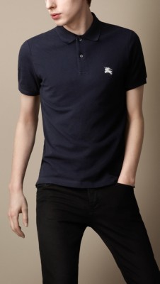 Check Placket Polo Shirt