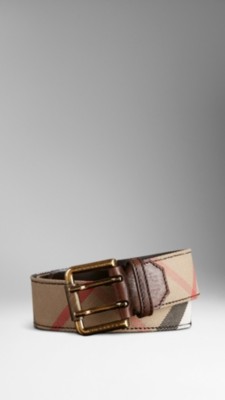 Double Prong Leather Belt