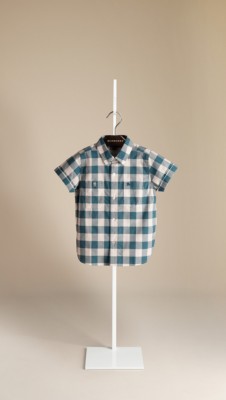 Oversize Gingham Check Shirt