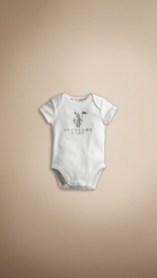 Baby Knight Cotton Bodysuit