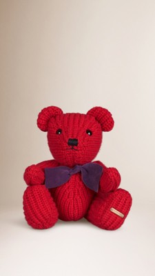 thomas bear in knitted cashmere