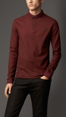 Long Sleeve Polo Shirt