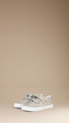Check Jacquard Trainers