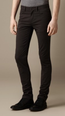 Skinny Fit Garment Dye Chinos
