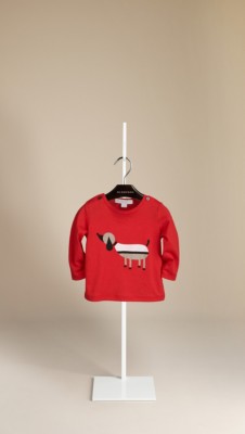 Dog Graphic Cotton T-Shirt