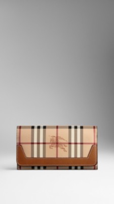 Haymarket Check Continental Wallet
