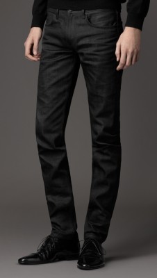 SHOREDITCH BLACK SKINNY FIT JEANS