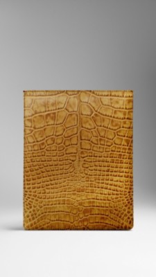Alligator Leather iPad Case