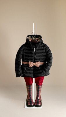 Peplum Puffer Jacket