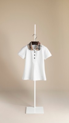 Check Collar Polo Shirt