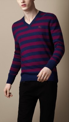 Striped Cashmere Sweater