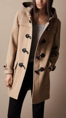 duffle coat burberry womens