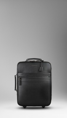 London Leather Carry-On Suitcase
