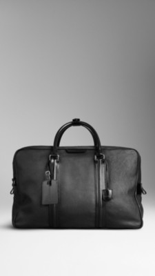 Large London Leather Holdall