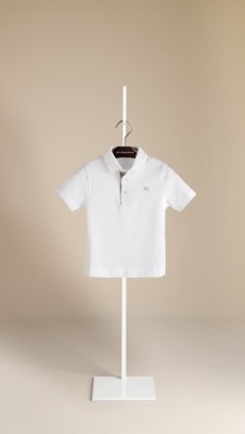 Check Placket Polo Shirt