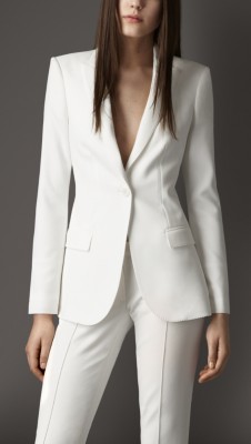 Tailored Crêpe Jersey Jacket