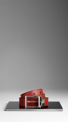 London Leather Reversible Belt