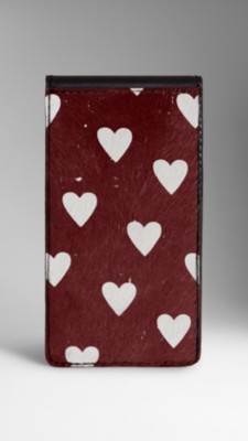 Heart Print iPhone Case
