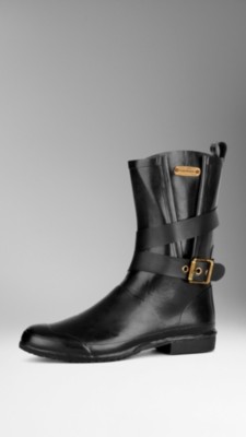 Belted Rain Boots