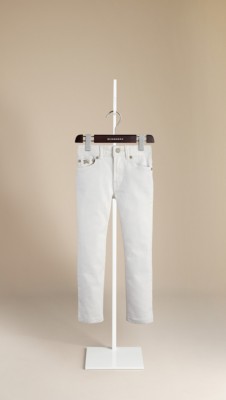 Steadman White Slim Fit Jeans