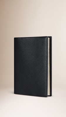 grainy leather a5 notebook