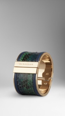 Textured Python  Cuff
