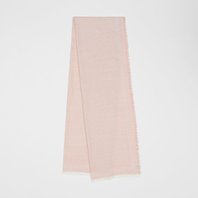 ivory burberry scarf