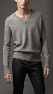 V-Neck Cashmere Sweater