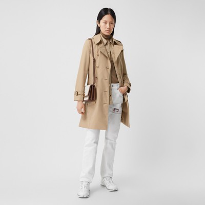 burberry a line trench coat