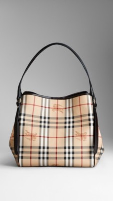 Bolso tote pequeño de checks Haymarket