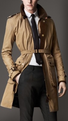Waxed Canvas Car Coat