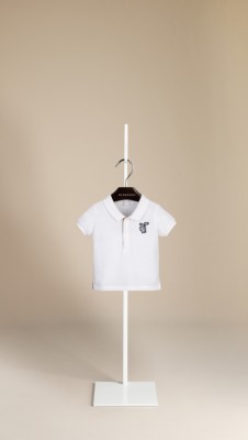 Check Placket Polo Shirt