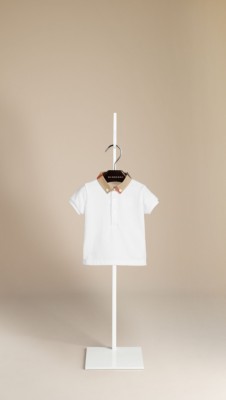 Check Collar Polo Shirt