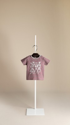 Striped Heritage Graphic T-Shirt